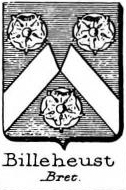 Billeheust Coat of Arms / Family Crest 0