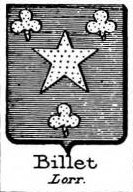 Billet Coat of Arms / Family Crest 4