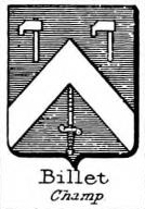 Billet Coat of Arms / Family Crest 5