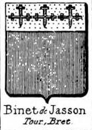 Binet Coat of Arms / Family Crest 6