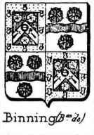 Binning Coat of Arms / Family Crest 0