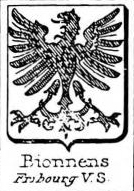 Bionnens Coat of Arms / Family Crest 0