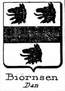 Biornsen Coat of Arms / Family Crest 1