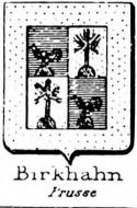 Birkhahn Coat of Arms / Family Crest 3