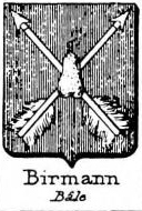 Birmann Coat of Arms / Family Crest 0
