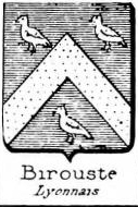 Birouste Coat of Arms / Family Crest 0