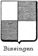 Bissingen Coat of Arms / Family Crest 4