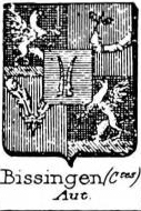 Bissingen Coat of Arms / Family Crest 2