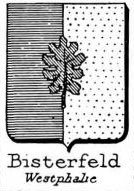 Bisterfeld Coat of Arms / Family Crest 0