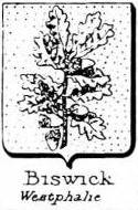 Biswick Coat of Arms / Family Crest 0