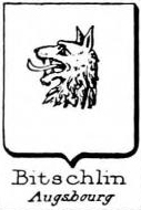 Bitschlin Coat of Arms / Family Crest 1