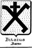 Bitzius Coat of Arms / Family Crest 0