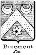 Bizemont Coat of Arms / Family Crest 0