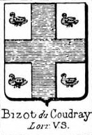 Bizot Coat of Arms / Family Crest 0