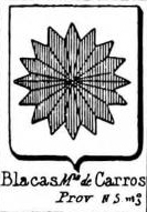Blacas Coat of Arms / Family Crest 2
