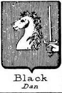 Black Coat of Arms / Family Crest 2