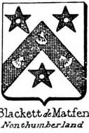 Blackett Coat of Arms / Family Crest 6