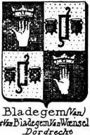 Bladegem Coat of Arms / Family Crest 0