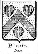 Bladt Coat of Arms / Family Crest 0