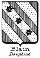 Blain Coat of Arms / Family Crest 1