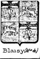 Blaisy Coat of Arms / Family Crest 2