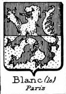 Blanc Coat of Arms / Family Crest 21
