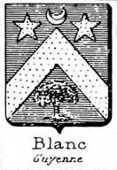 Blanc Coat of Arms / Family Crest 5