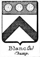 Blanc Coat of Arms / Family Crest 25