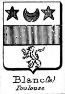 Blanc Coat of Arms / Family Crest 26