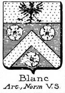 Blanc Coat of Arms / Family Crest 9