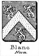 Blanc Coat of Arms / Family Crest 3