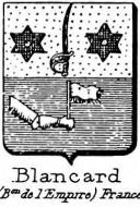 Blancard Coat of Arms / Family Crest 1