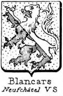 Blancars Coat of Arms / Family Crest 0