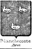 Blanchecoste Coat of Arms / Family Crest 0