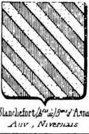 Blanchefort Coat of Arms / Family Crest 1