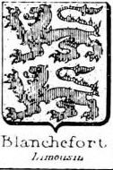 Blanchefort Coat of Arms / Family Crest 0