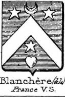Blanchere Coat of Arms / Family Crest 0