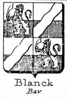 Blanck Coat of Arms / Family Crest 2