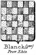 Blanck Coat of Arms / Family Crest 1