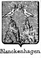 Blanckenhagen Coat of Arms / Family Crest 0