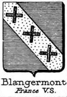 Blangermont Coat of Arms / Family Crest 0