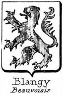 Blangy Coat of Arms / Family Crest 0