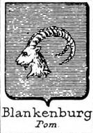 Blankenburg Coat of Arms / Family Crest 3