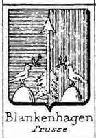 Blankenhagen Coat of Arms / Family Crest 2