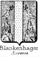 Blankenhagen Coat of Arms / Family Crest 3