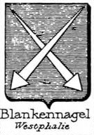 Blankennagel Coat of Arms / Family Crest 0