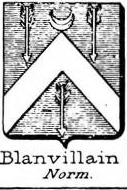 Blanvillain Coat of Arms / Family Crest 0