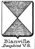 Blanville Coat of Arms / Family Crest 0