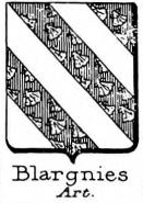 Blargnies Coat of Arms / Family Crest 0