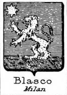 Blasco Coat of Arms / Family Crest 2